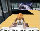 Click to enlarge my Second Life Virtual Studio Photo