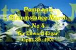 Click here for the Pomp and Circumstance March No 4 by Sir Edward Elgar  performed by Miss Denise Hewitt